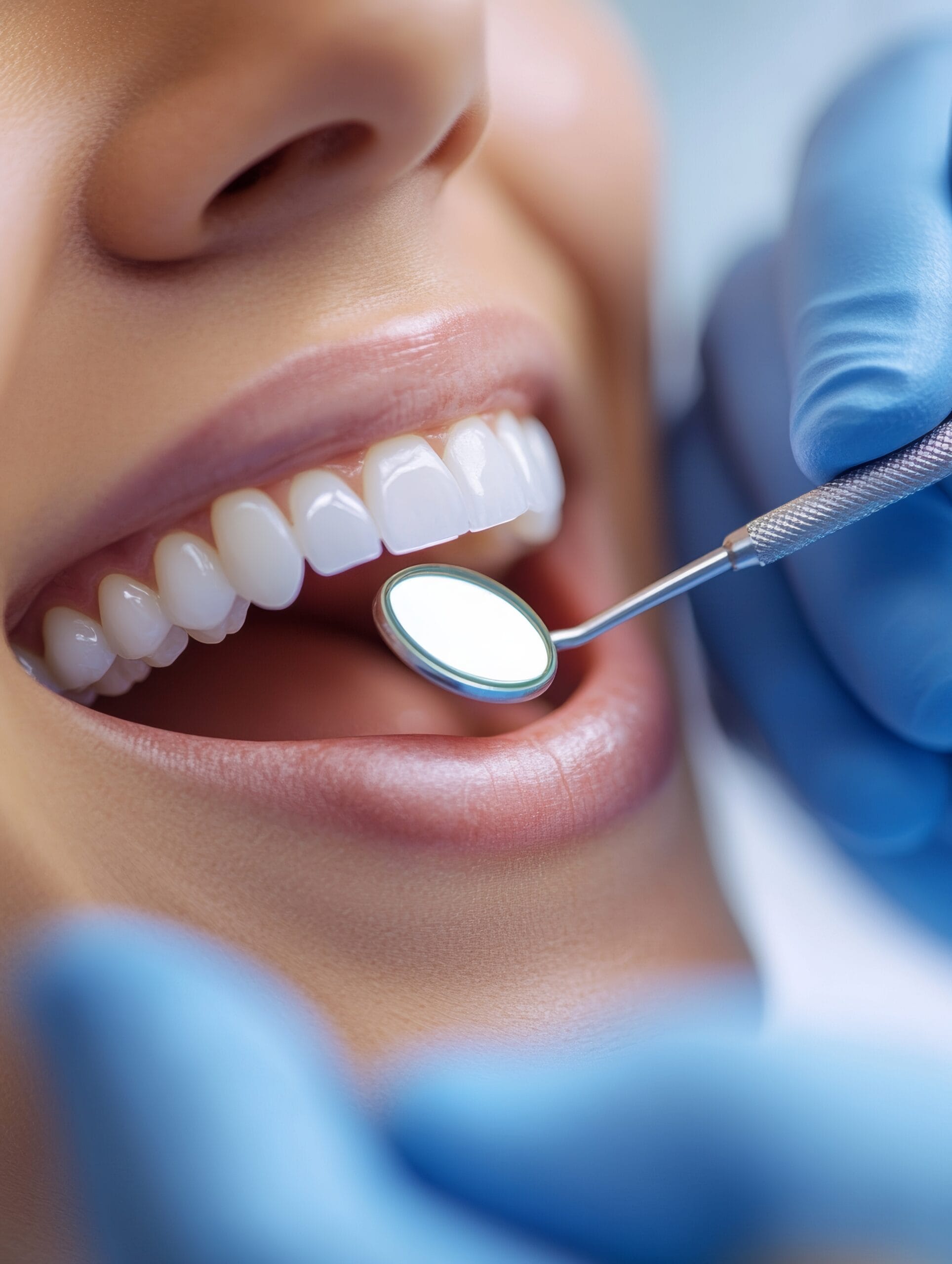 Professional Dental Care with Smiling Patient