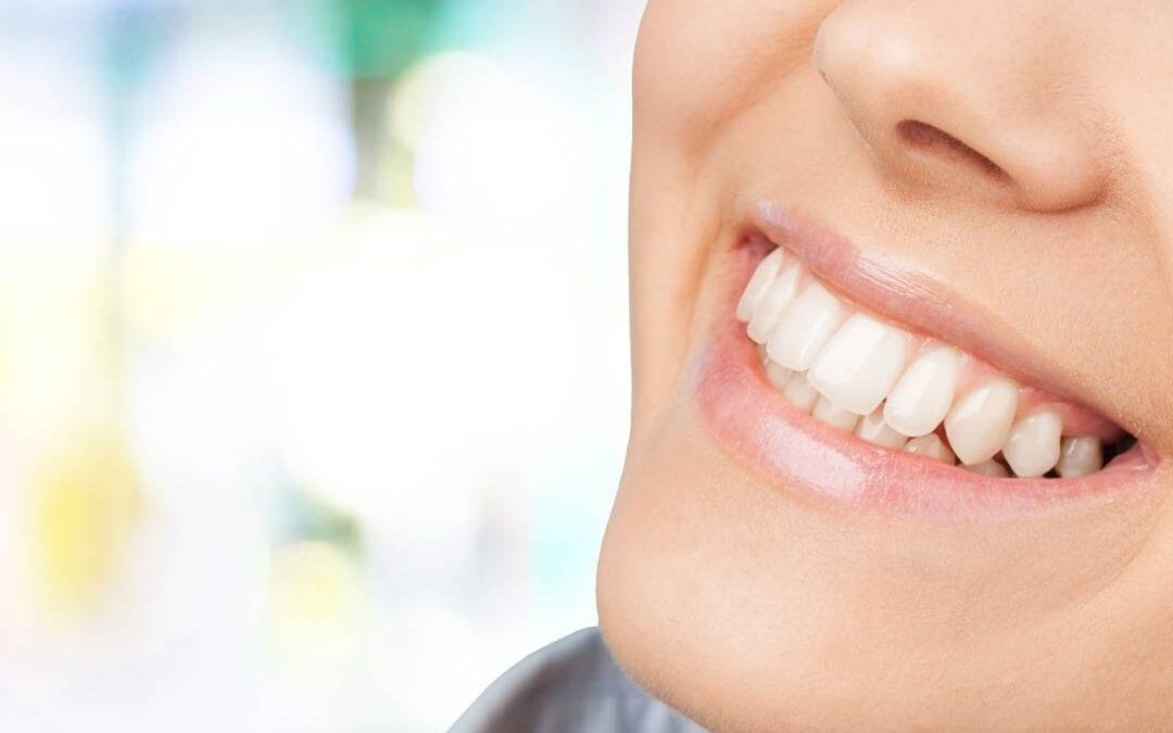 Healthy smile achieved through proper airway health, nutrition, and dental structure.
